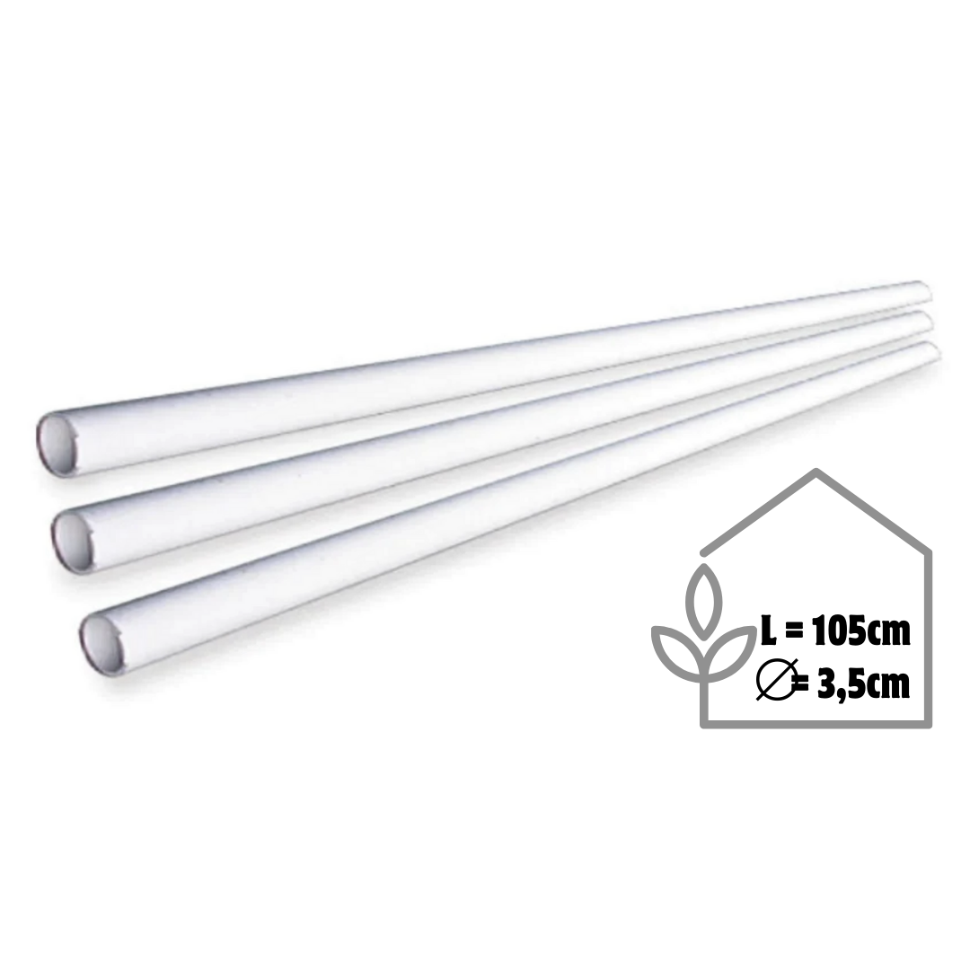 Tubi da 1m e 1,05m per strutture Serra Baukit