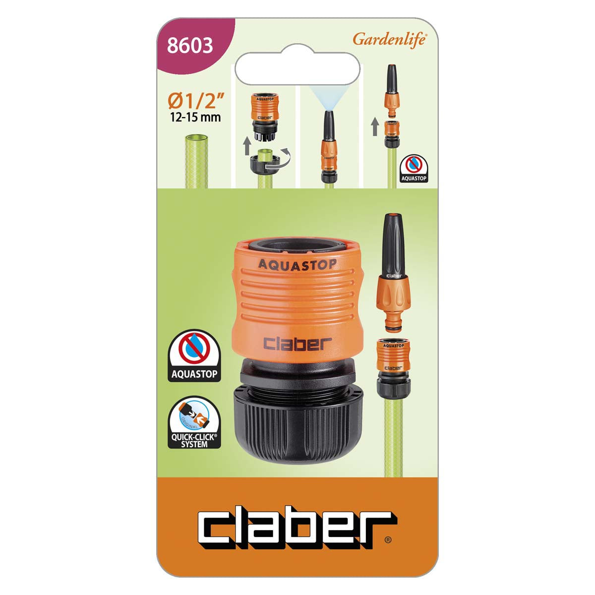 Raccordo 1/2" Stop (8602)