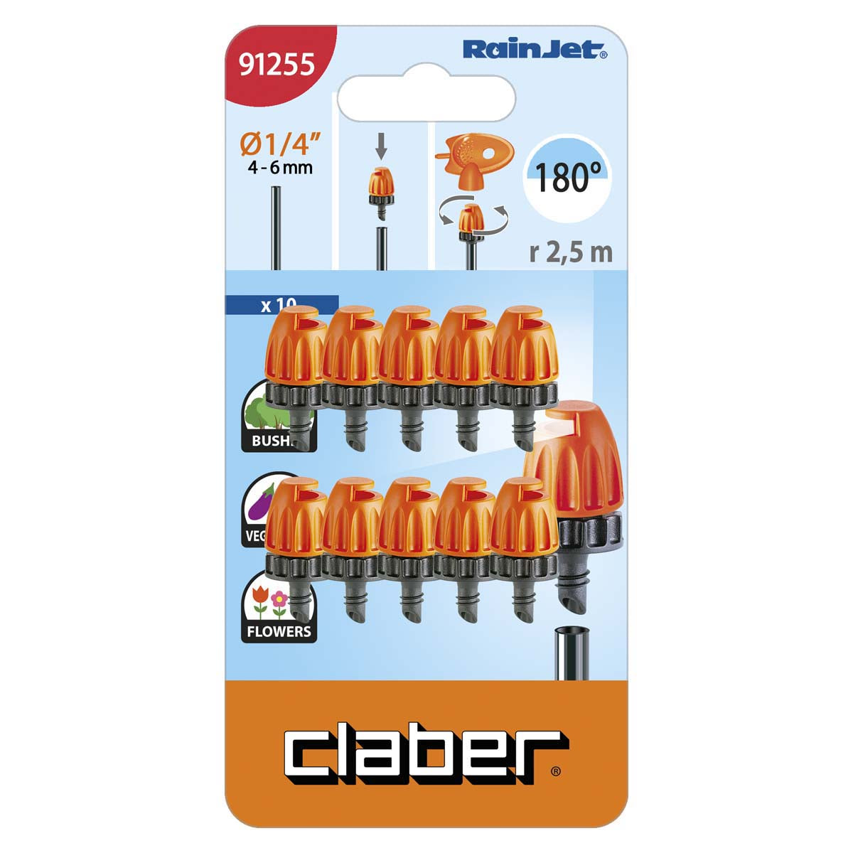 Claber 180° Mikrosprinkler (91255)