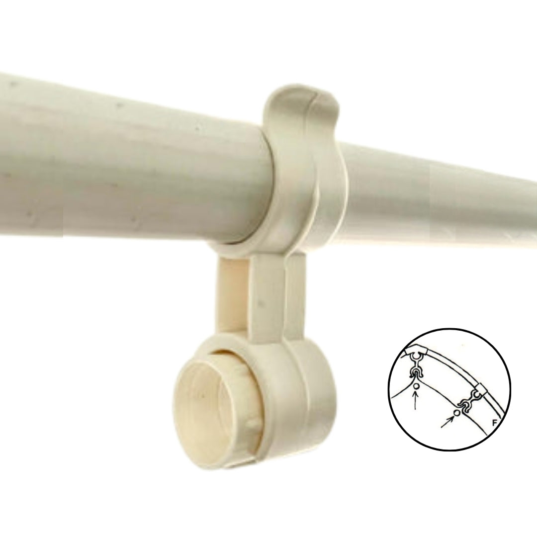 Doppelclip für Doppel/Innenfolie