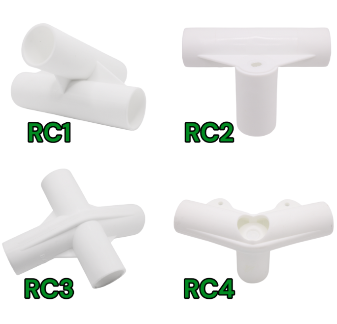 Giunti per Serre Baukit (RC1, RC2, RC3, RC4)