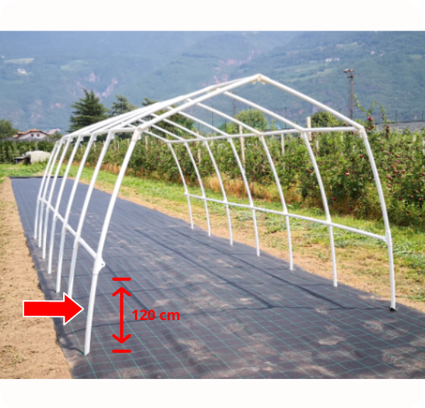 Tubo 120cm per serra Pomodoro XL Baukit