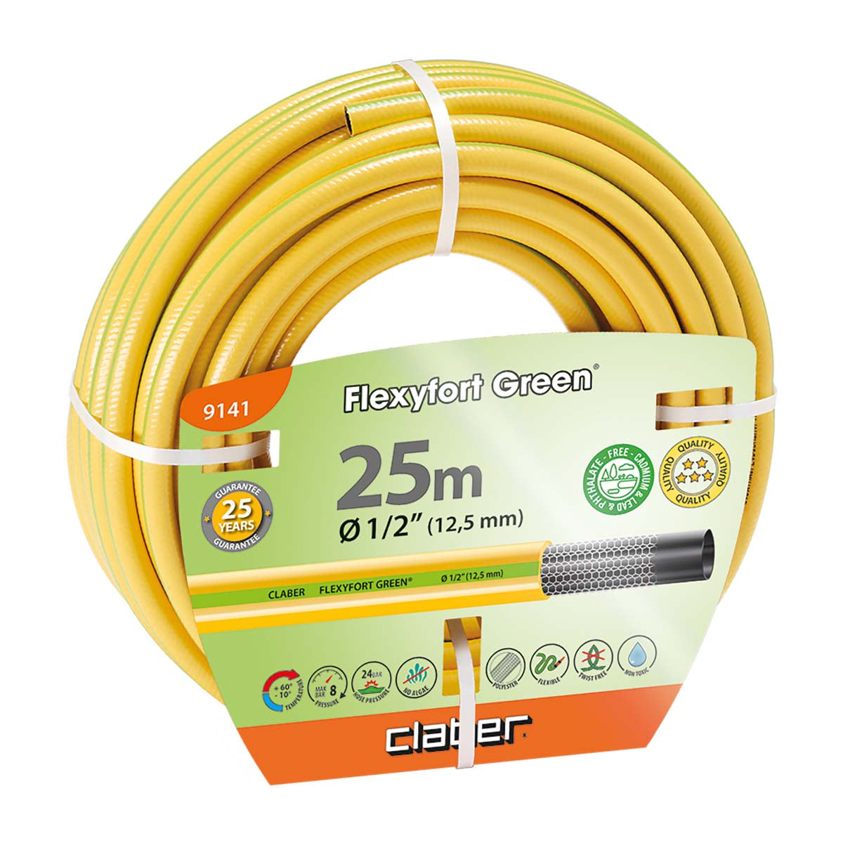 Flexyfort/Turboflex-Schlauch 1/2" (10 m, 25 m) und 3/4" (25 m)