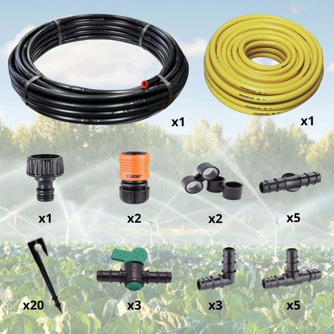 Kit base irrigazione a goccia