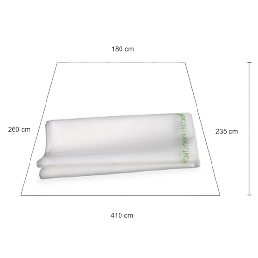 Nylon-Rückwand für Gewächshaus