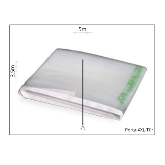 Telo-Porta di Nylon con cerniera XL
