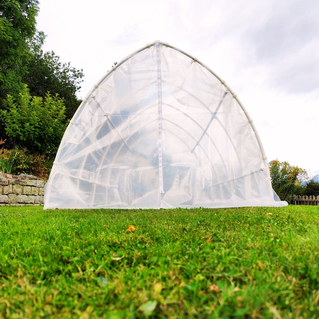 Nylon-Tür mit Reißverschluss für Baukit Gewächshaus