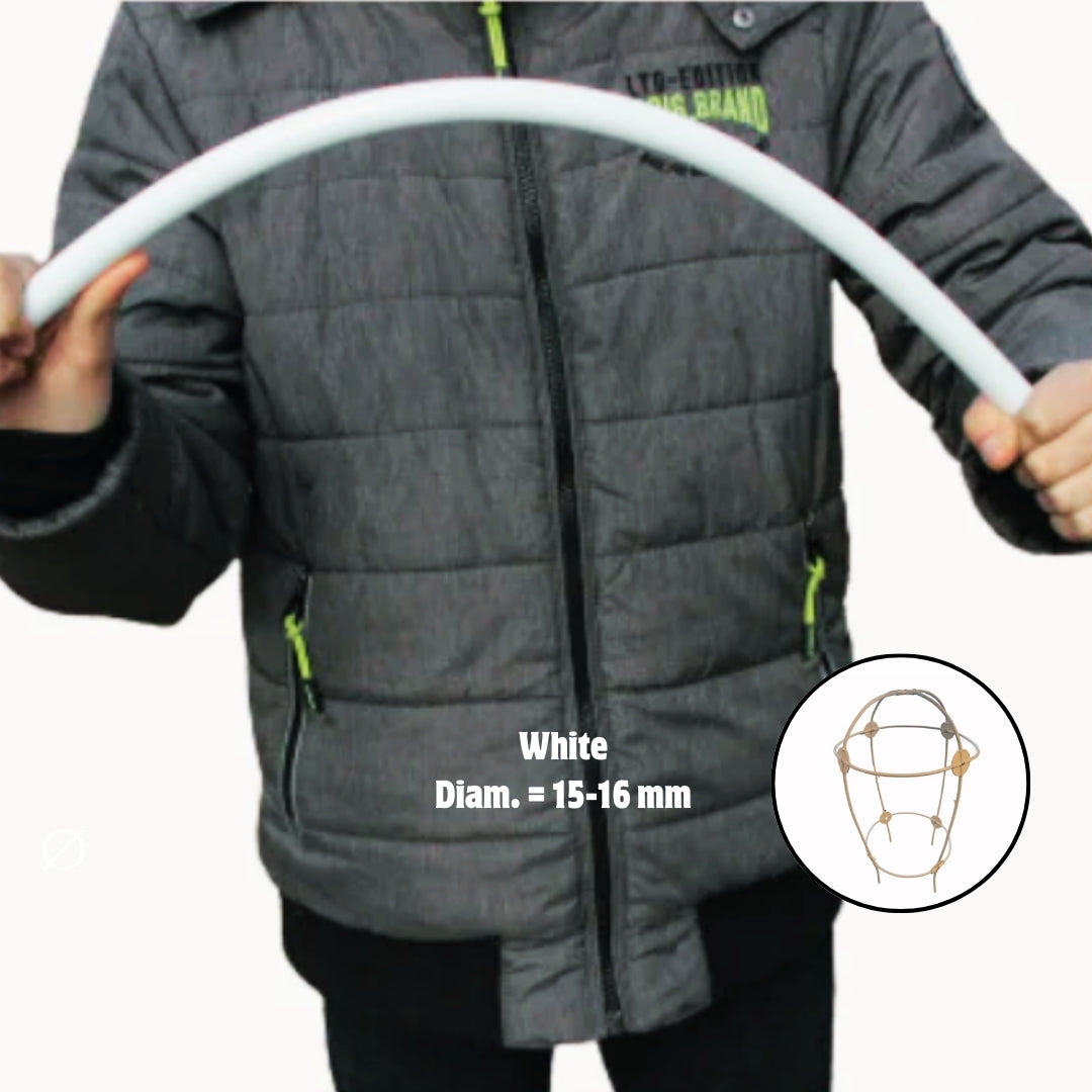 Mehrschichtrohre für Frostschutzhauben, Pflanzentunnel und Hochbeete